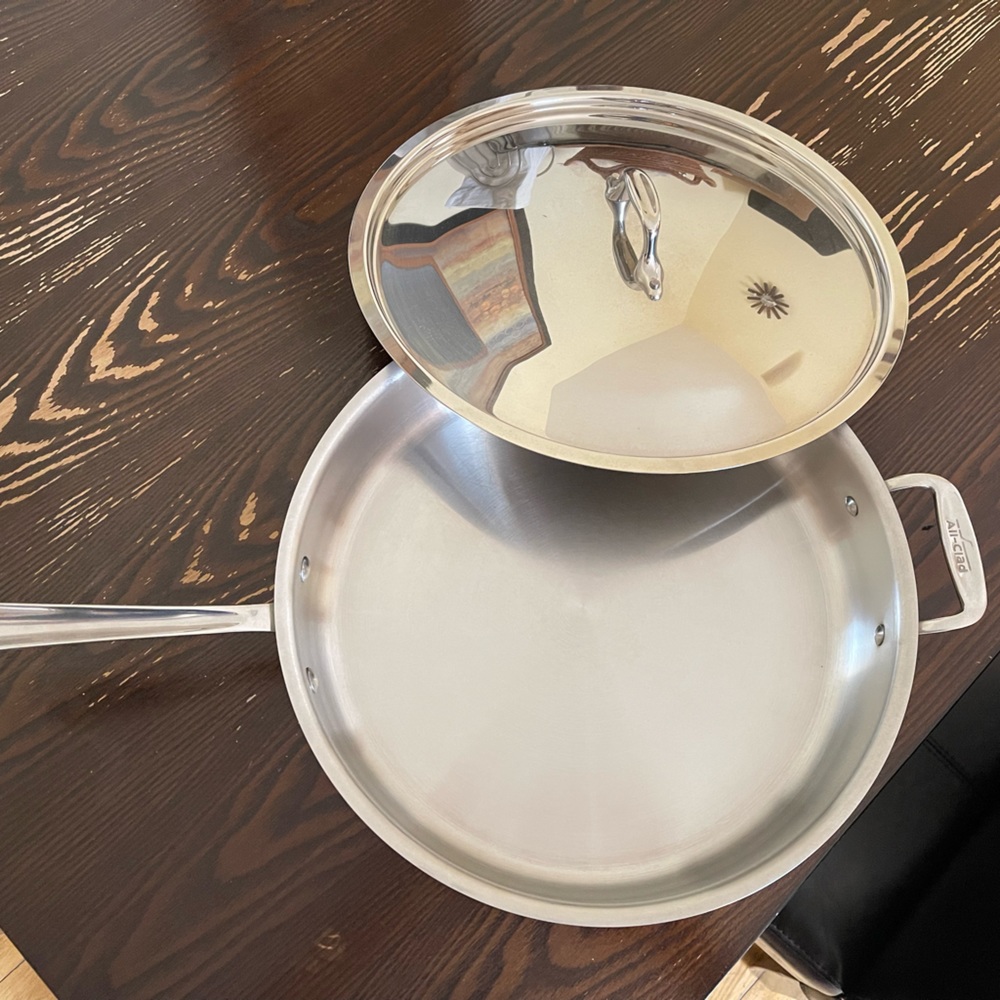 All Clad MC-2 6 qt sauté pan